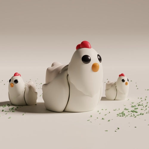 Fluffy β The Puffball Chicken