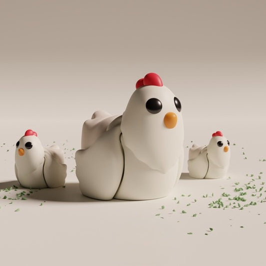 Fluffy — The Puffball Chicken
